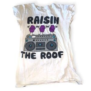 Y2k Vintage baby tee raisin the roof